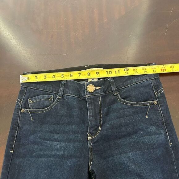 Democracy Blue Ab Technology Cotton Mid-Rise Ankle Skinny Denim Jeans Women’s 8 - Picture 7 of 13